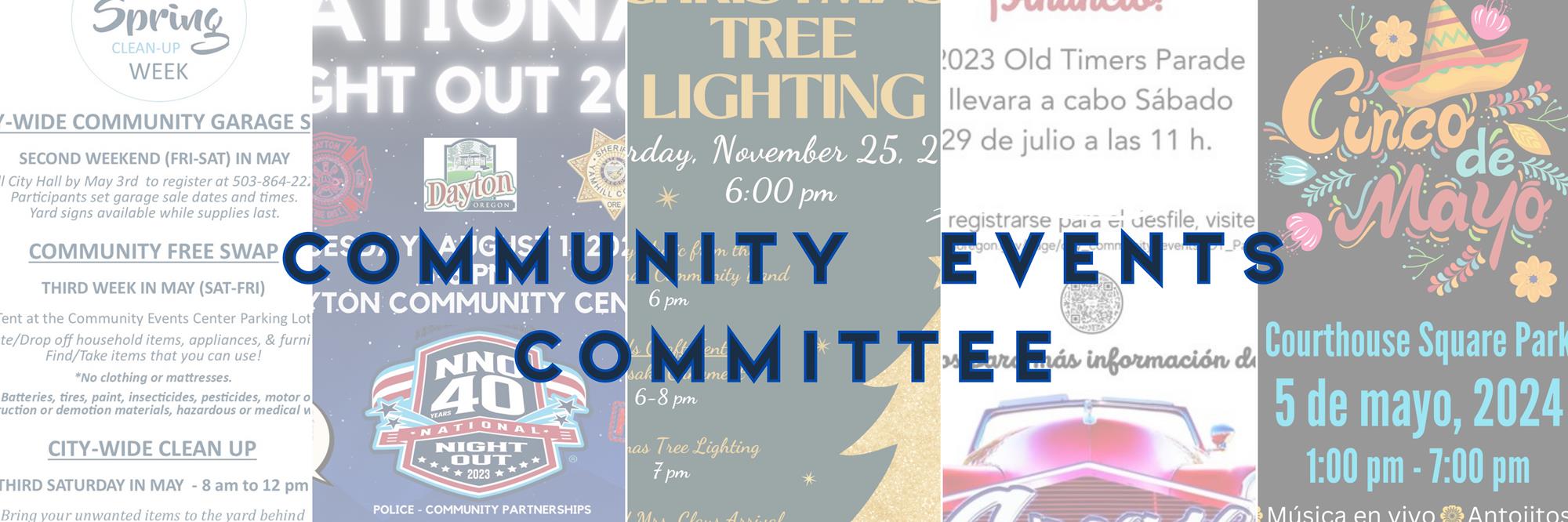 Visit the Dayton Community Events Committee